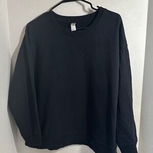 Just be black boxy sweatshirt size 2X